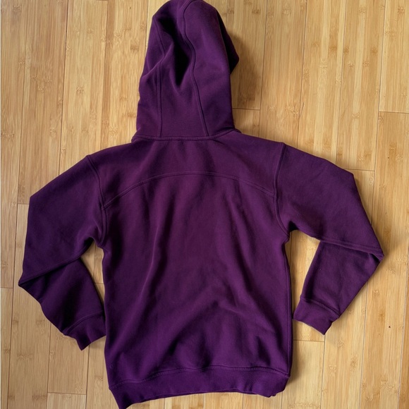 Lululemon all yours hoodie burgundy size 8 - Picture 2 of 5